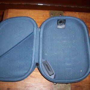 Bose Headphone Zipper Hardshell Lined Storage Carry Case Lmtd Ed Pockets Adapter